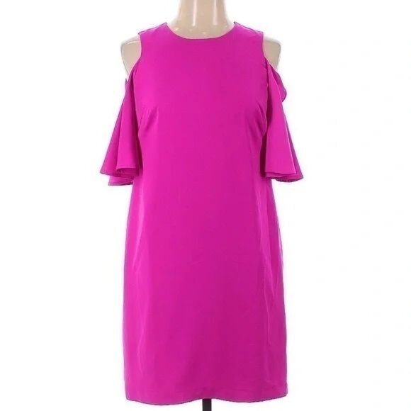 Calvin Klein Stylish cold-shoulder dress - Picture 1 of 3